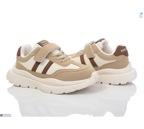 Дитячі кросівки на весну/осінь (8 пар р.33-38) бежевий  "Normashoes"