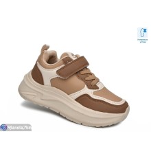 Дитячі кросівки на весну/осінь (8 пар р.31-36) коричневий  "Normashoes"