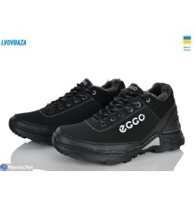 Кросівки чоловічі на зиму (8 пар р.40-45) чорний  "LEOBAZA"