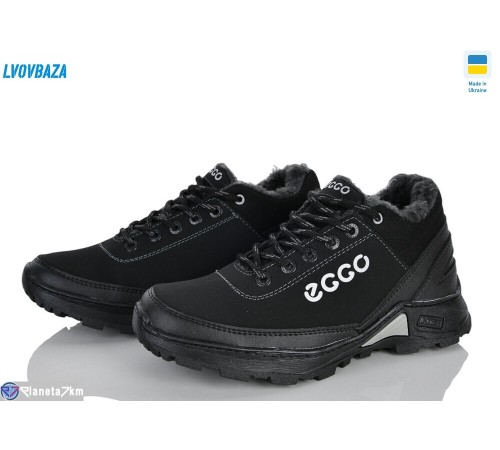 Кросівки чоловічі на зиму (8 пар р.40-45) чорний  "LEOBAZA"