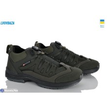 Кросівки чоловічі на зиму (8 пар р.40-45) хакі  "LEOBAZA"
