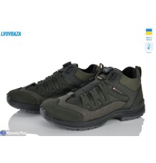 Кросівки чоловічі на зиму (8 пар р.40-45) хакі  "LEOBAZA"