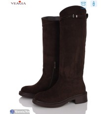 Чоботи жіночі на весну/осінь (8 пар р.36-41) коричневий  "Veagia-ADA"