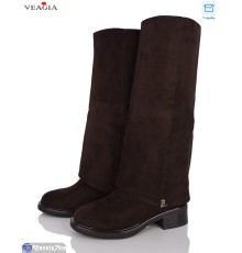 Чоботи жіночі на весну/осінь (8 пар р.36-41) коричневий  "Veagia-ADA"