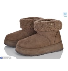 Уггі жіночі на зиму (8 пар р.36-41) коричневий  "FERICE"