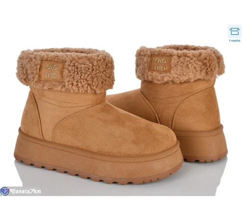 Уггі жіночі на зиму (8 пар р.36-41) camel  "FERICE"