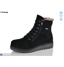 Черевики жіночі на зиму (6 пар р.36-41) чорний  "Trendy"