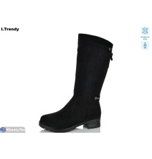 Чоботи жіночі на зиму (6 пар р.36-41) чорний  "Trendy"
