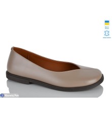 Туфлі жіночі на весну/осінь (6 пар р.37-41) коричневий  "LIKA"