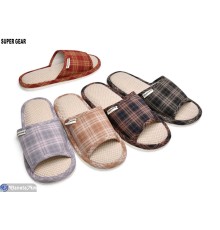 Тапки на весну/осінь (12 пар р.36-45) мікс  "Super Gear"