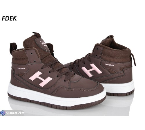 Дитячі кросівки на весну/осінь (8 пар р.36-41) коричневий  "FDEK"