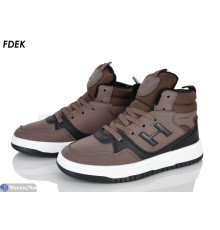 Дитячі кросівки на весну/осінь (8 пар р.36-41) коричневий  "FDEK"