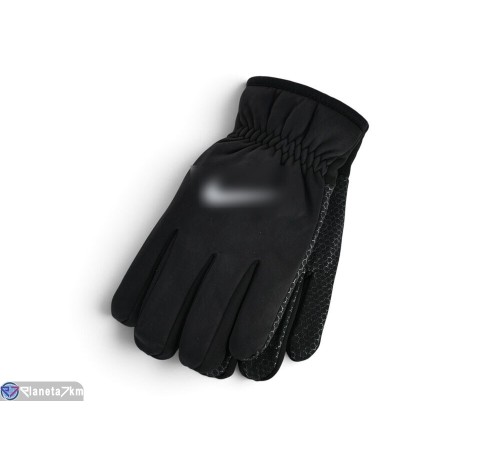 Чоловічі рукавички на зиму (12 шт. р.сетка L-2XL) чорний  "CAROLLA"