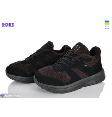 Кросівки жіночі на зиму (6 пар р.37-41) коричневий  "Roks"