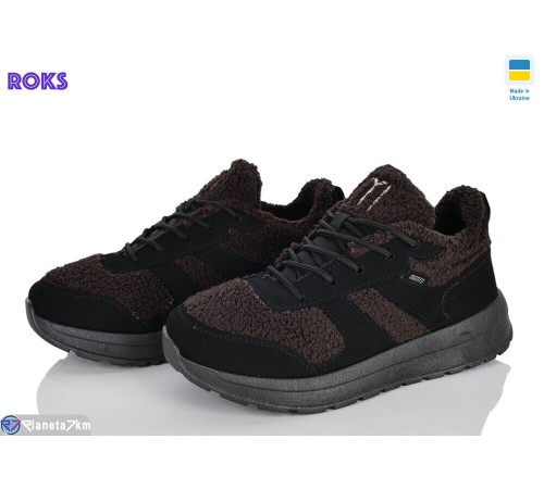 Кросівки жіночі на зиму (6 пар р.37-41) коричневий  "Roks"
