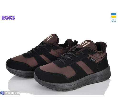 Кросівки жіночі на зиму (6 пар р.37-41) коричневий  "Roks"