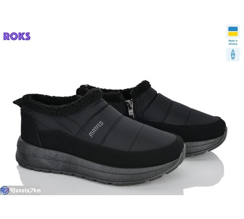 Дутики жіночі на зиму (6 пар р.37-41) чорний  "Roks"