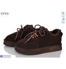 Кросівки жіночі на зиму (6 пар р.36-41) коричневий  "LOTOS"