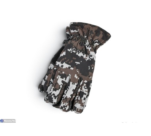 Чоловічі рукавички на зиму (12 шт. р.сетка L-2XL) хакі  "CAROLLA"