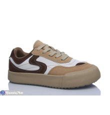 Кросівки жіночі на весну/осінь (8 пар р.37-40) коричневий  "TIMUS-OPT"