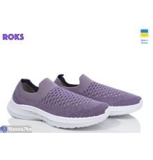 Кросівки жіночі на літо (8 пар р.36-41) фіолетовий  "Roks"