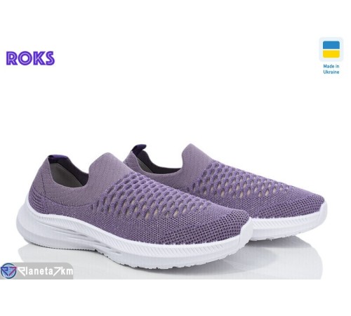 Кросівки жіночі на літо (8 пар р.36-41) фіолетовий  "Roks"