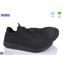 Кросівки чоловічі на весну/осінь (6 пар р.40-45) чорний  "Roks"
