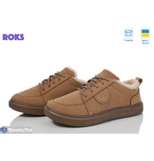 Кросівки жіночі на зиму (6 пар р.37-41) коричневий  "Roks"