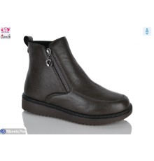 Черевики жіночі на зиму (8 пар р.37-42) хакі  "Gukkcr"