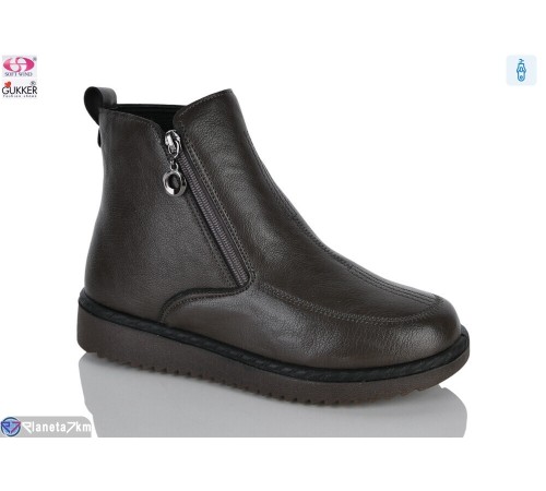 Черевики жіночі на зиму (8 пар р.37-42) хакі  "Gukkcr"