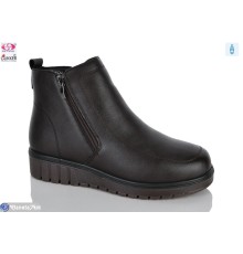 Черевики жіночі на зиму (8 пар р.37-42) коричневий  "Gukkcr"