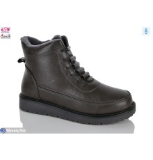 Черевики жіночі на зиму (8 пар р.37-42) хакі  "Gukkcr"