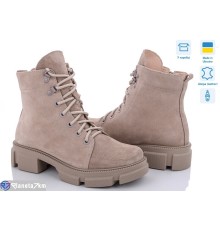 Черевики жіночі на зиму (6 пар р.36-40) бежевий  "STELUSA"