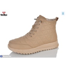 Черевики жіночі на зиму (8 пар р.37-42) бежевий  "SUBA"