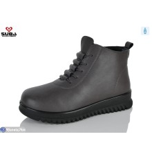Черевики жіночі на зиму (8 пар р.37-42) сірий  "SUBA"