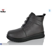 Черевики жіночі на зиму (8 пар р.37-42) сірий  "SUBA"