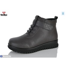 Черевики жіночі на зиму (8 пар р.37-42) сірий  "SUBA"