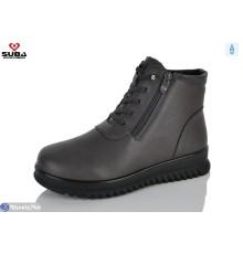 Черевики жіночі на зиму (8 пар р.37-42) сірий  "SUBA"
