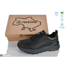 Кросівки чоловічі на весну/осінь (8 пар р.41-45) чорний  "Restime"