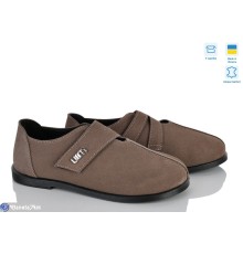 Туфлі жіночі на весну/осінь (6 пар р.36-40) коричневий  "Linda"