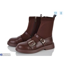 Черевики жіночі на весну/осінь (6 пар р.36-40) коричневий  "HoRIK"