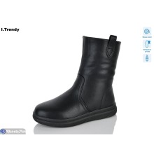 Черевики жіночі на зиму (6 пар р.36-41) чорний  "Trendy"