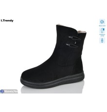 Черевики жіночі на зиму (6 пар р.36-41) чорний  "Trendy"