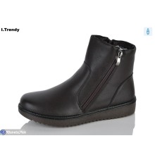 Черевики жіночі на зиму (8 пар р.37-42) коричневий  "Trendy"