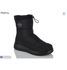 Дутики жіночі на зиму (8 пар р.37-42) чорний  "HORSE"