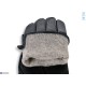 Чоловічі рукавички на зиму (10 шт. р.сетка 11-13) чорний  "CAROLLA"