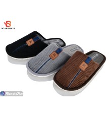 Тапки чоловічі на весну/осінь (12 пар р.40-45) мікс  "SCARRHETT"