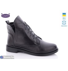 Черевики жіночі на весну/осінь (6 пар р.36-40) чорний  "Garti"