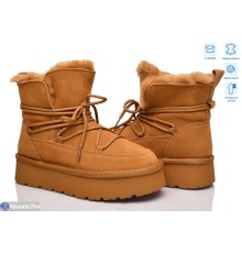 Уггі жіночі на зиму (8 пар р.36-41) camel  "Mirella"