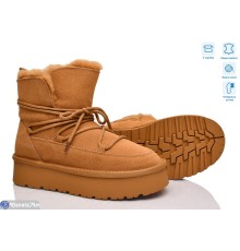 Уггі жіночі на зиму (8 пар р.36-41) camel  "Mirella"